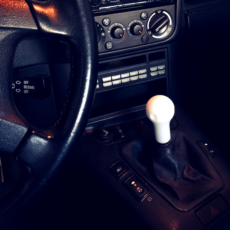 Rennstall Type 2 Motorsport Shift Knob (White)