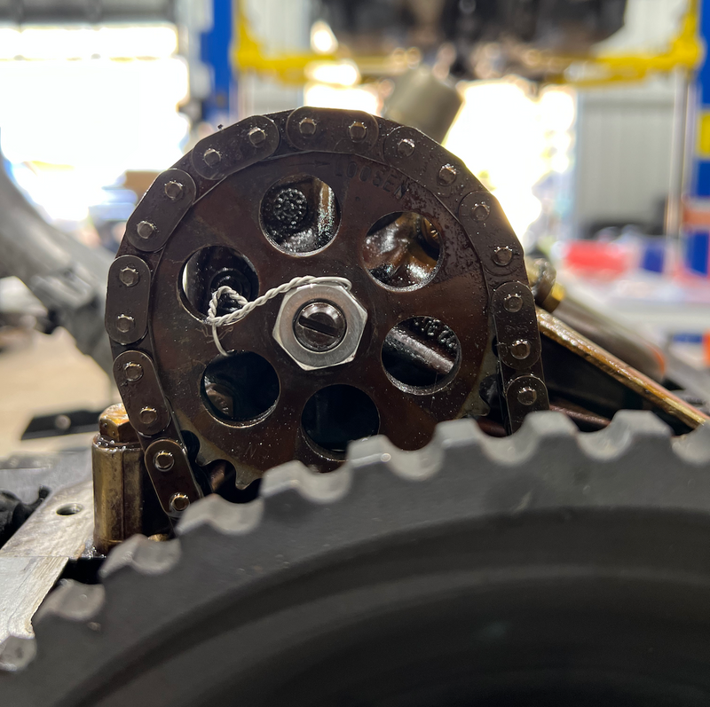 Drilled Oil Pump Nut (6 Cyl)