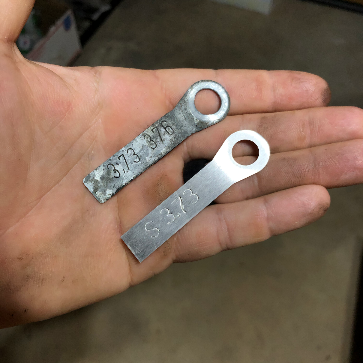 Custom BMW Differential Tags