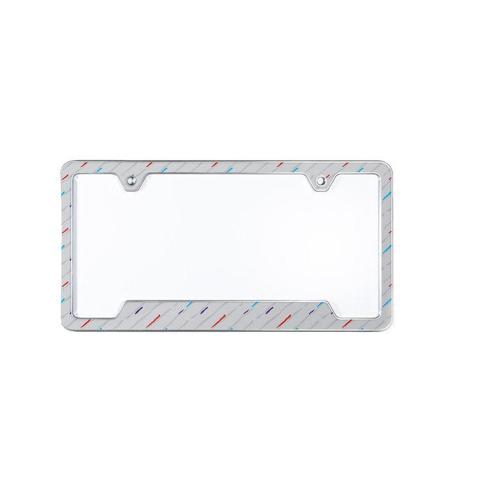 Rain License Plate Frame (Gray)