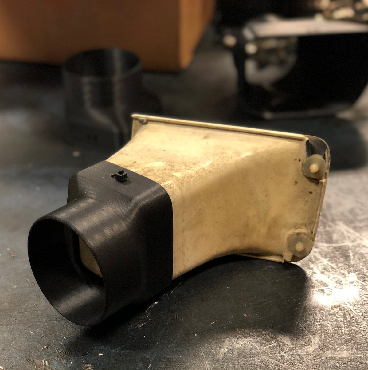 E30 Brake Duct Inlet Adapters — Race German