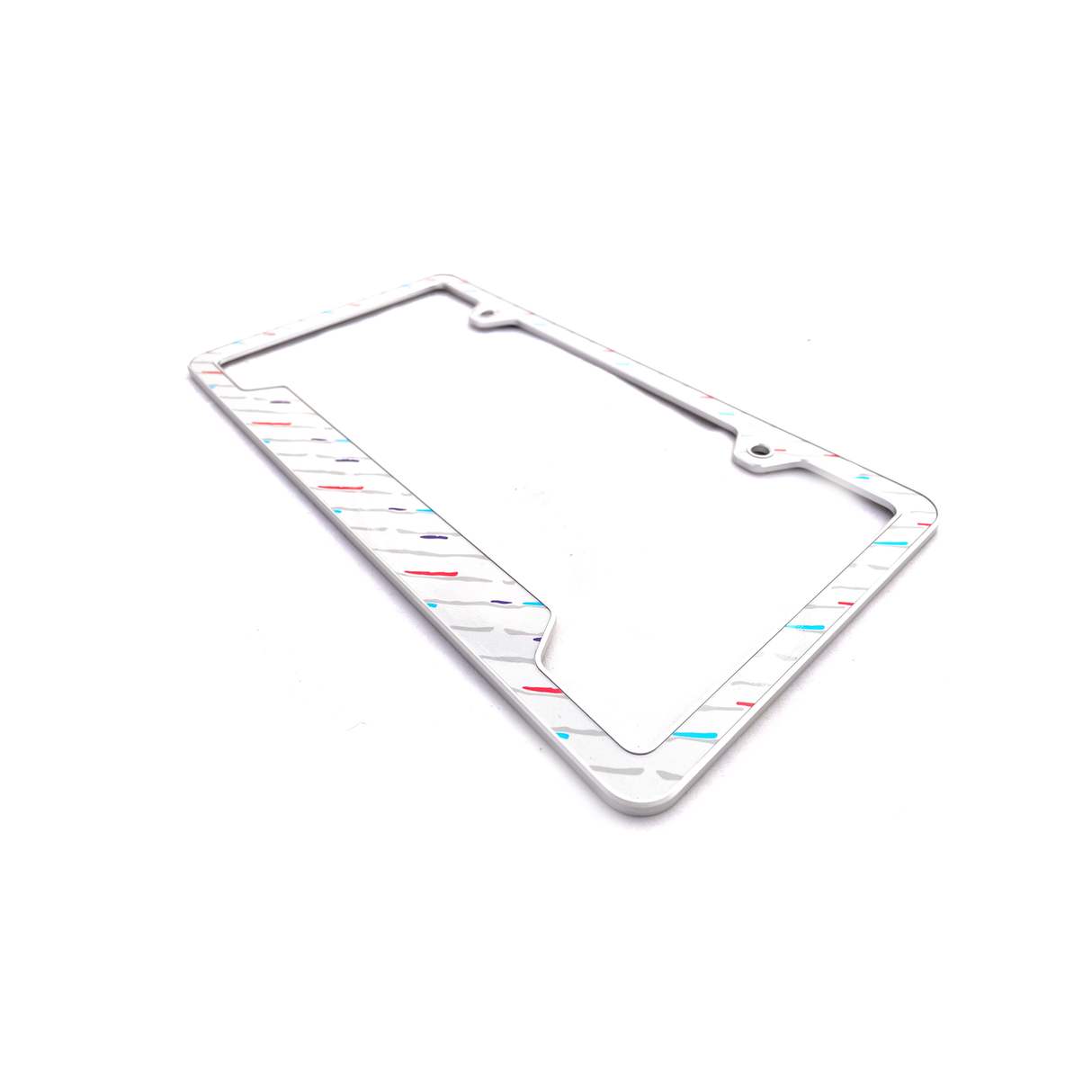 Rain License Plate Frame (Gray)