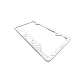 Rain License Plate Frame (Gray)