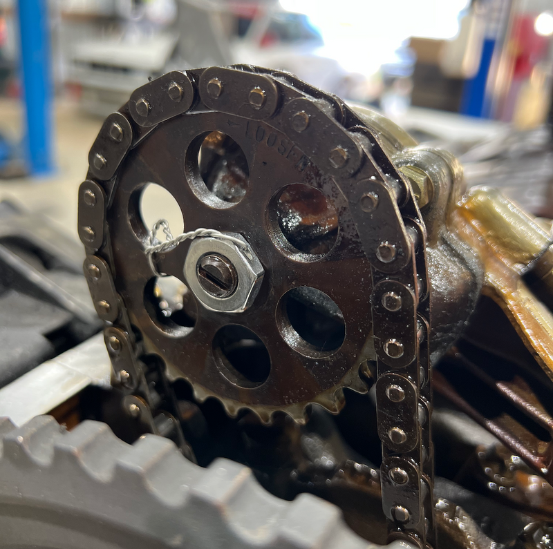 Drilled Oil Pump Nut (6 Cyl)