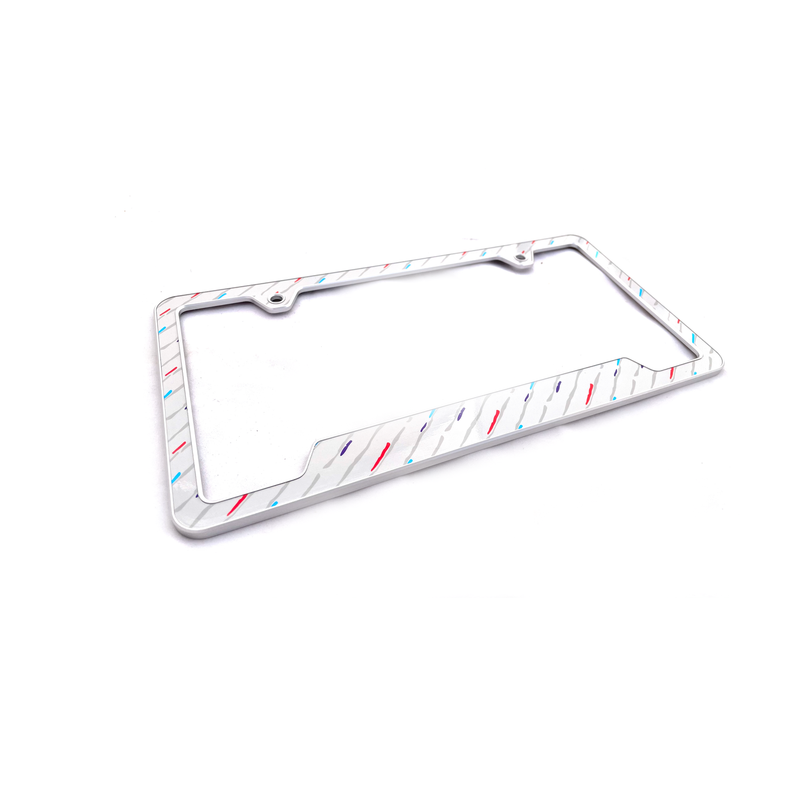 Rain License Plate Frame (Gray)