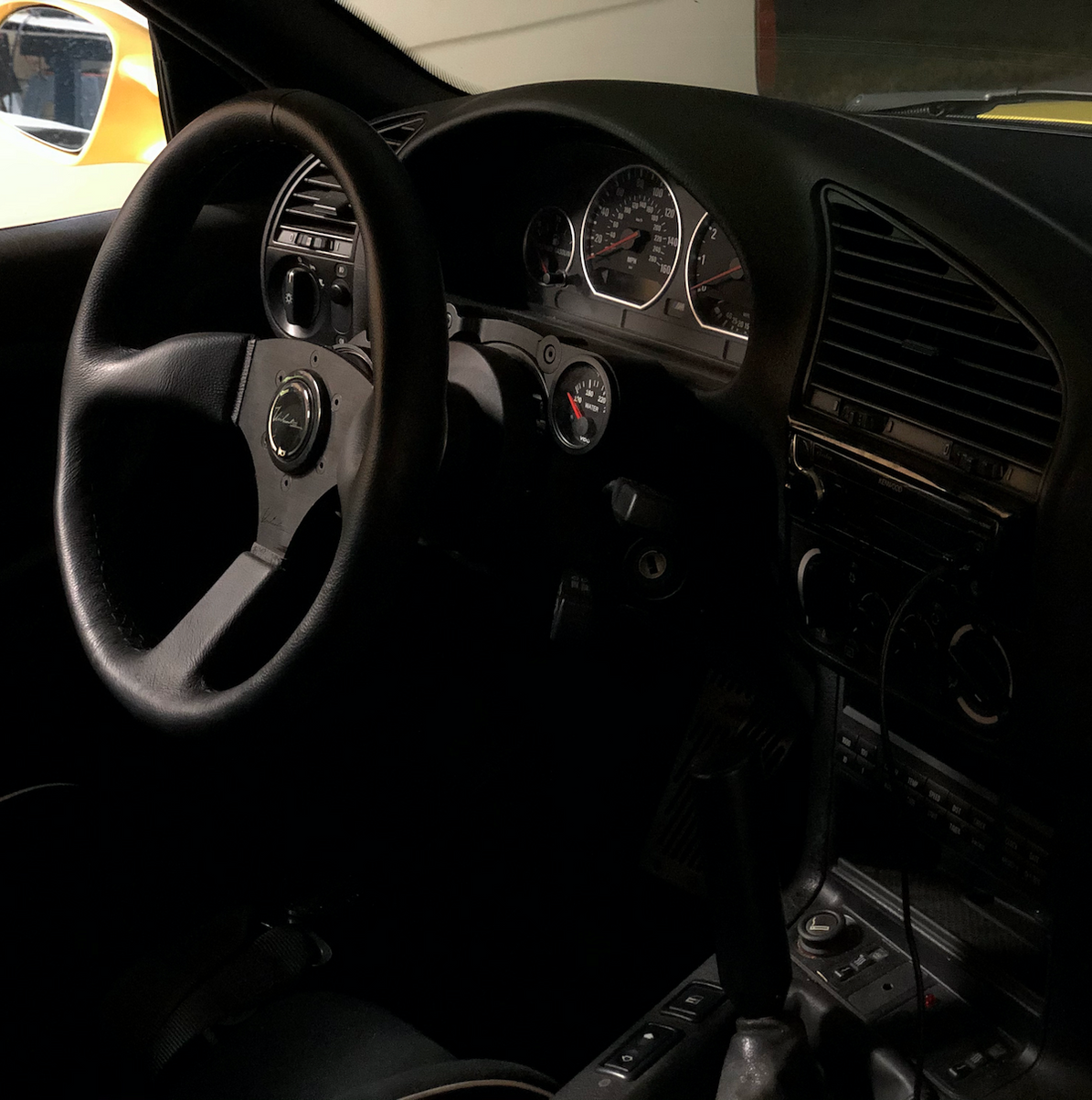 Steering Column Gauge Pod — Race German