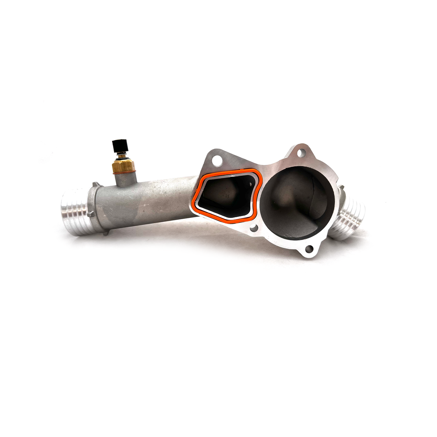 Tapped EZ Bleed Thermostat Housing With Coolant Sensor — Race German