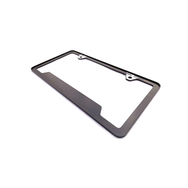 Rain License Plate Frame (Black)