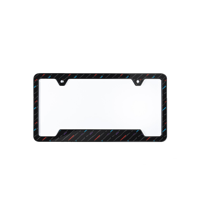 Rain License Plate Frame (Black)