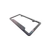 Rain License Plate Frame (Black)