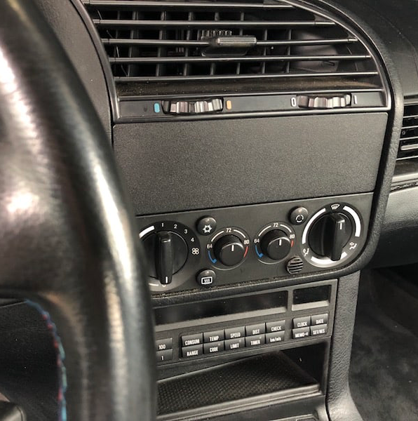 Genuine BMW Radio Delete Panel