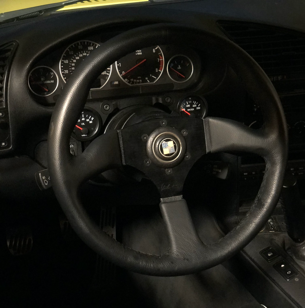 Steering Column Gauge Pod — Race German