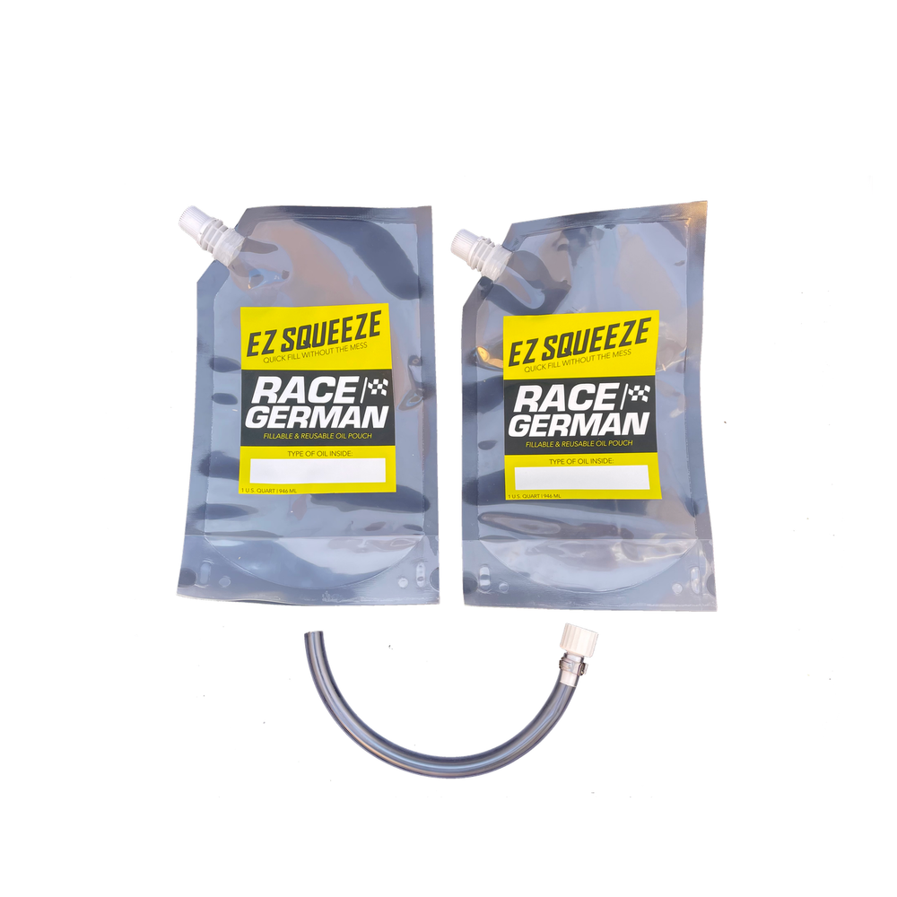 Ez Squeeze Fillable Oil Pouch Kit – Race German