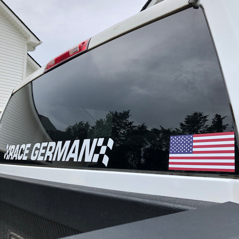 American Flag Sticker