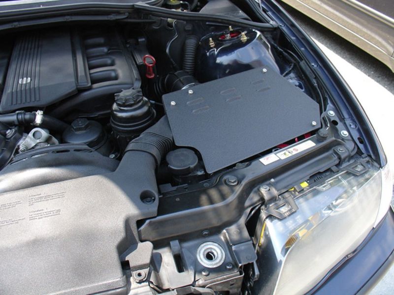 Injen 01-06 BMW 330i E46 3.0L (M54) L-6 Wrinkle Black Short Ram Intake w/ Enc Heat Shield & Adapter