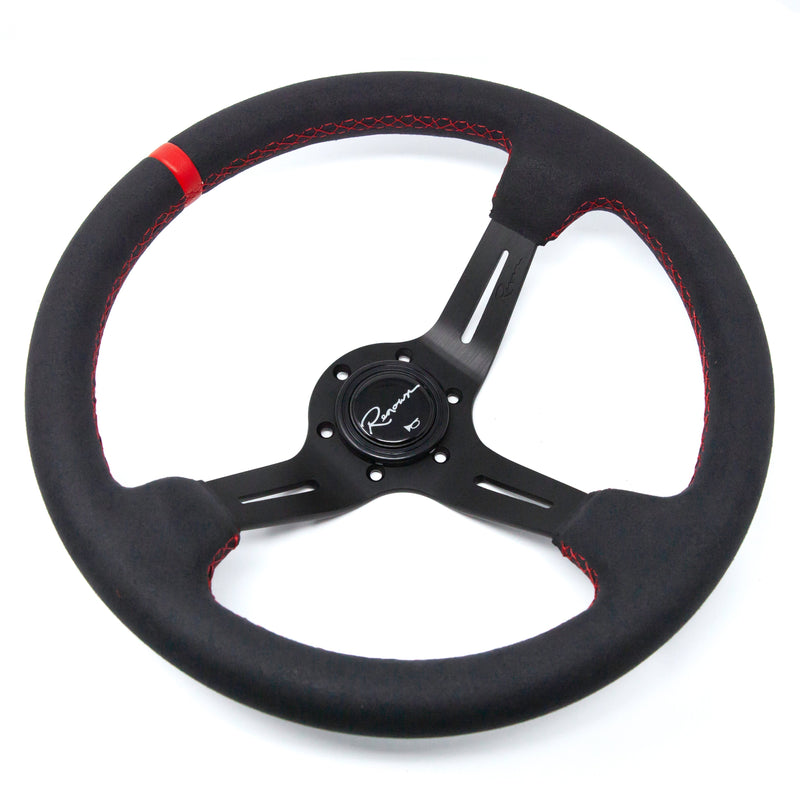Renown Chicane Rosso Competition Steering Wheel