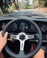 Renown Chicane Silver Steering Wheel