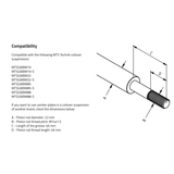 MTS Technik E28 Camber/Caster Plates