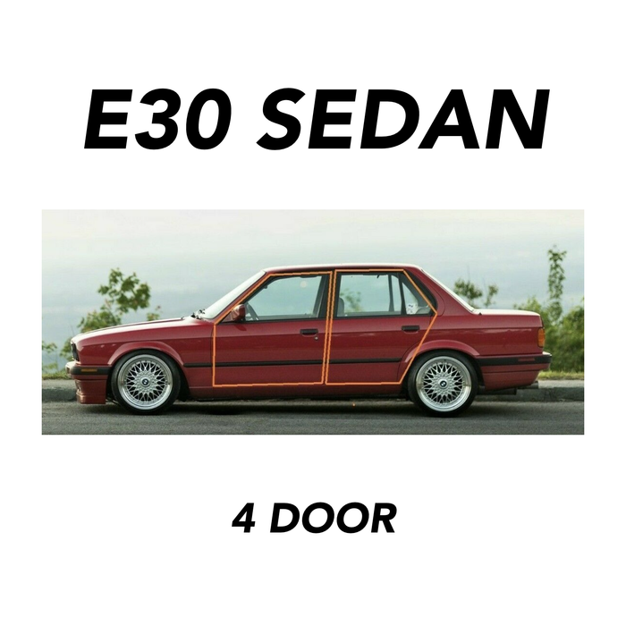 E30 Door Seals