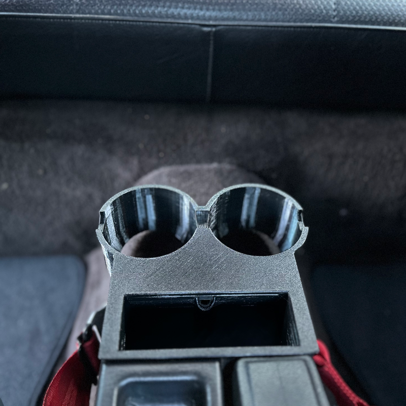 E30 Dual Rear Cupholder