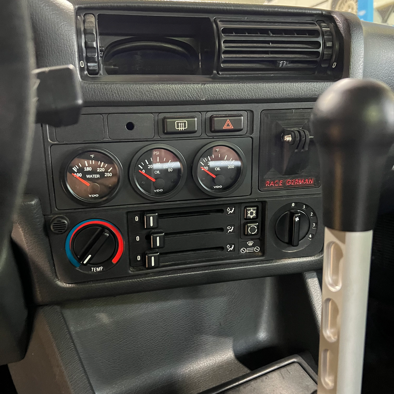 E30 Radio Delete Gauge Pod