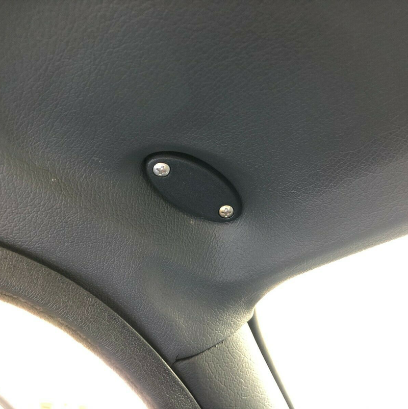 E30 Visor Delete Plates