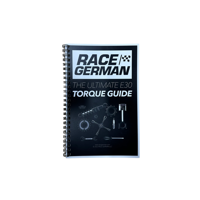E30 Torque Guide Booklet
