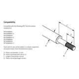 MTS Technik E39 Camber/Caster Plates