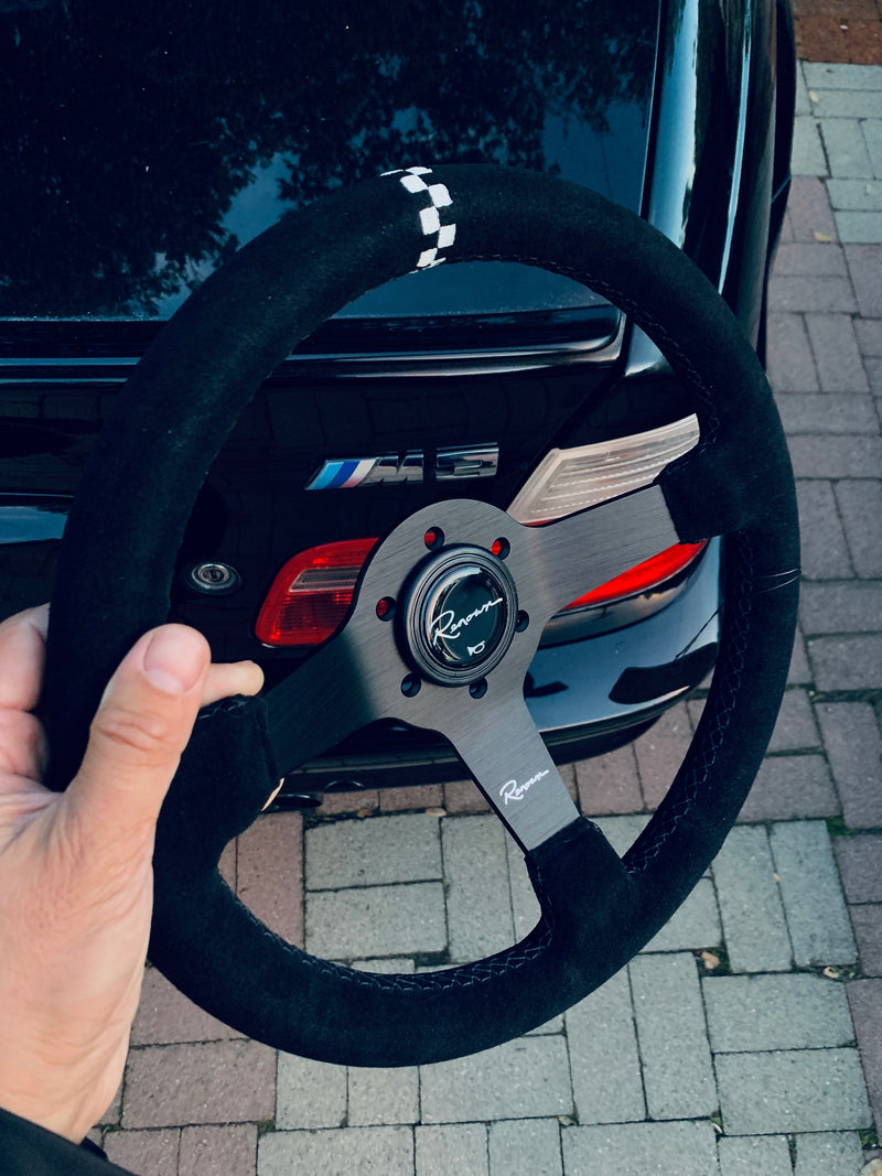 Renown Time Trial Finale White Steering Wheel