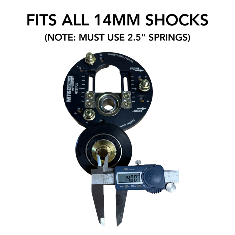 MTS Technik E30 Camber/Caster Plates