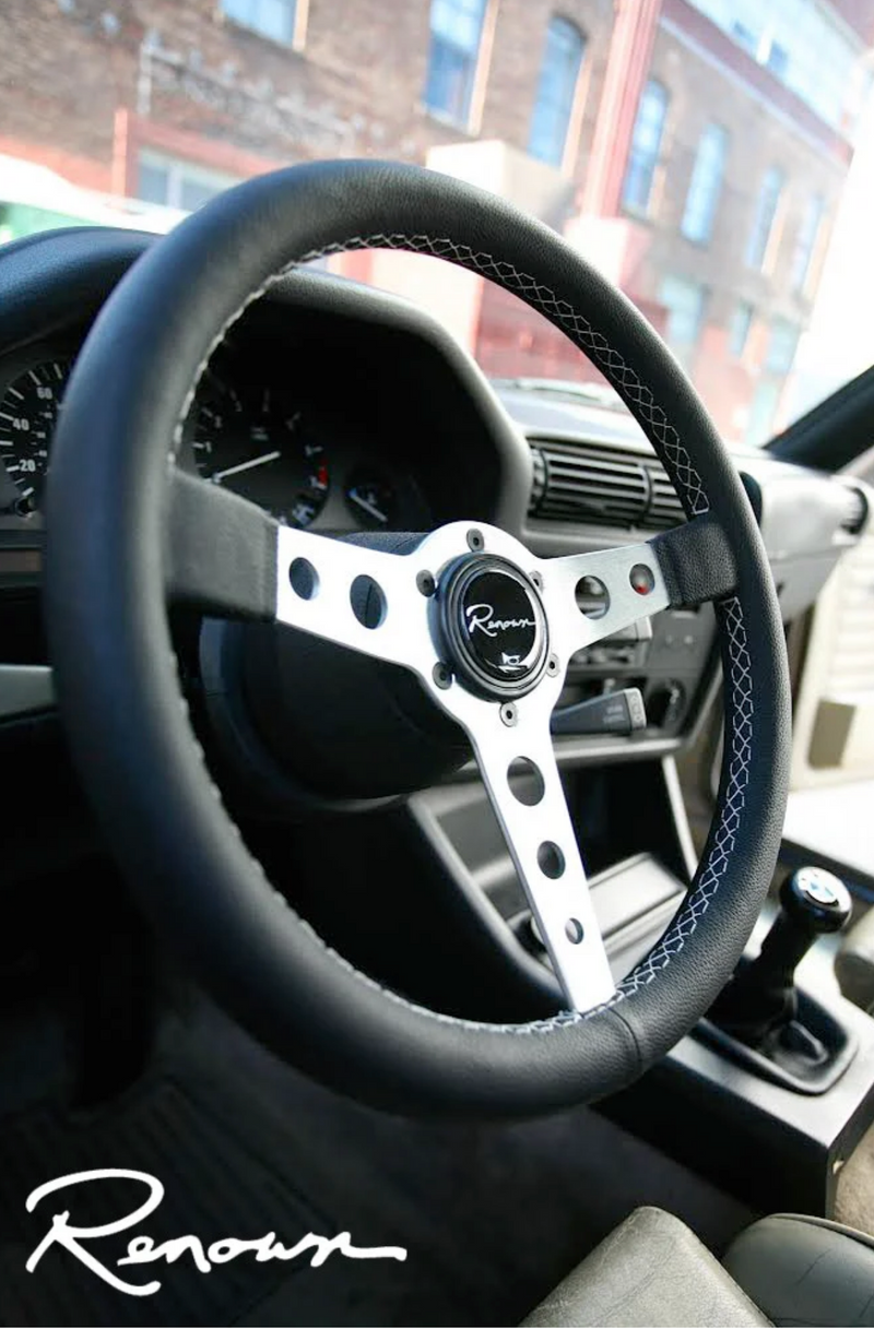 Renown Monaco Silver Steering Wheel