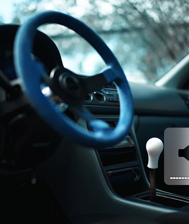 Renown Time Trial Cookie Monster Blue Suede Steering Wheel