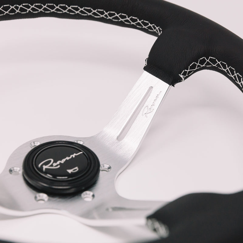 Renown Chicane Silver Steering Wheel