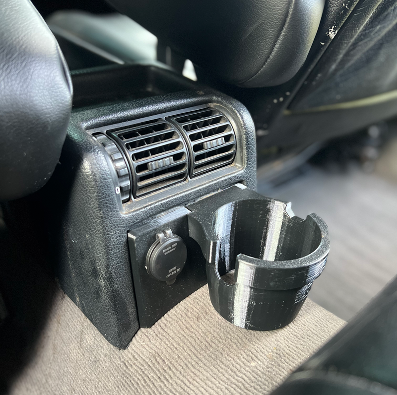E34 Rear Cupholder