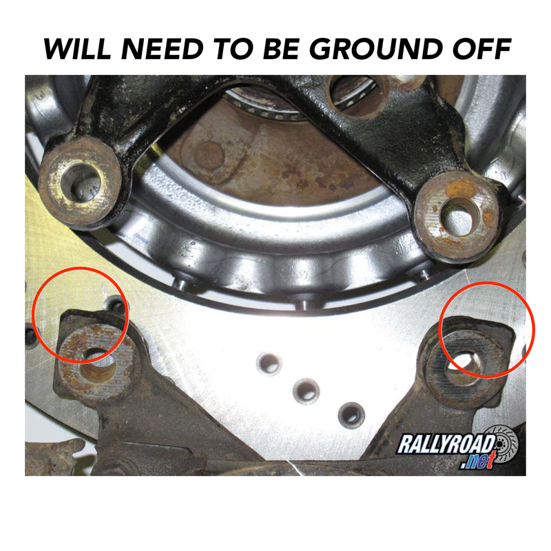 Front E36/E46 Non M3 Big Brake Kit Brackets (Porsche 996)