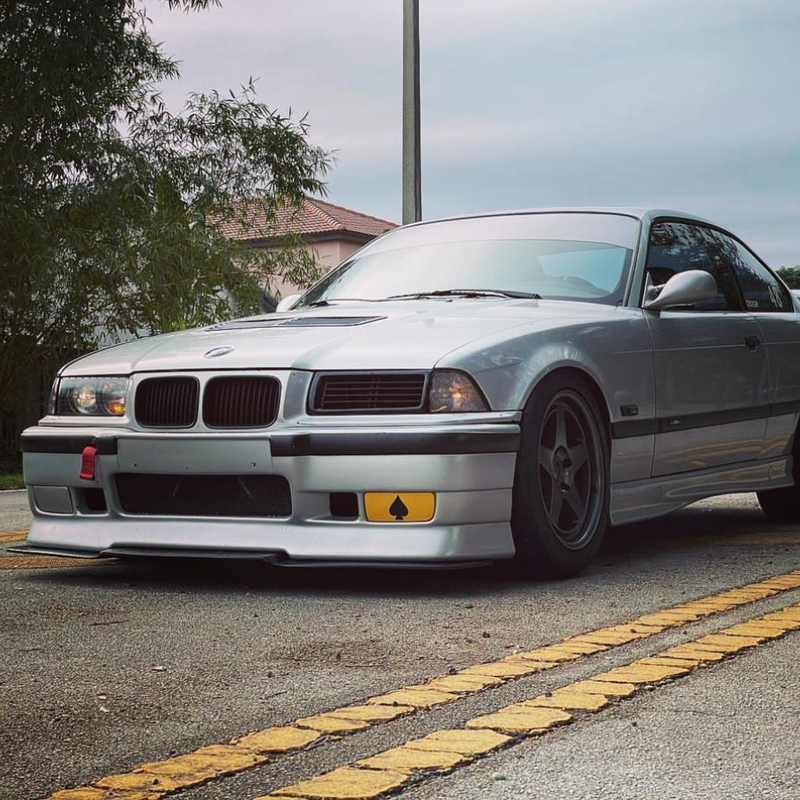 e36 headlight duct