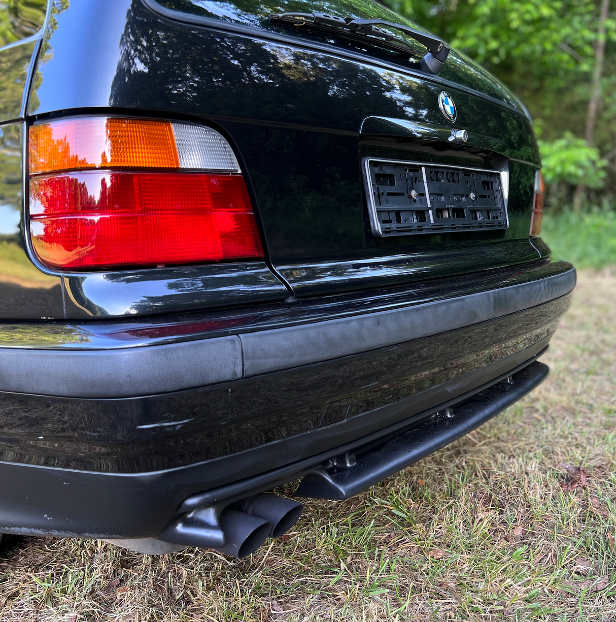 E36 M3 Style Rear Diffuser For Non M3