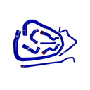 Complete E36 Silicone Cooling Hose Kit