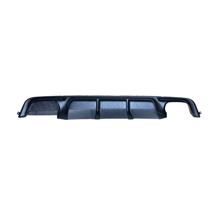 thumbnail image 2 of BMW E39 M Sport Rear Diffuser - Textured Black, Twin Exhaust Cutout, ABS Plastic (EasyTuni By Lerrium) 2 of 5
