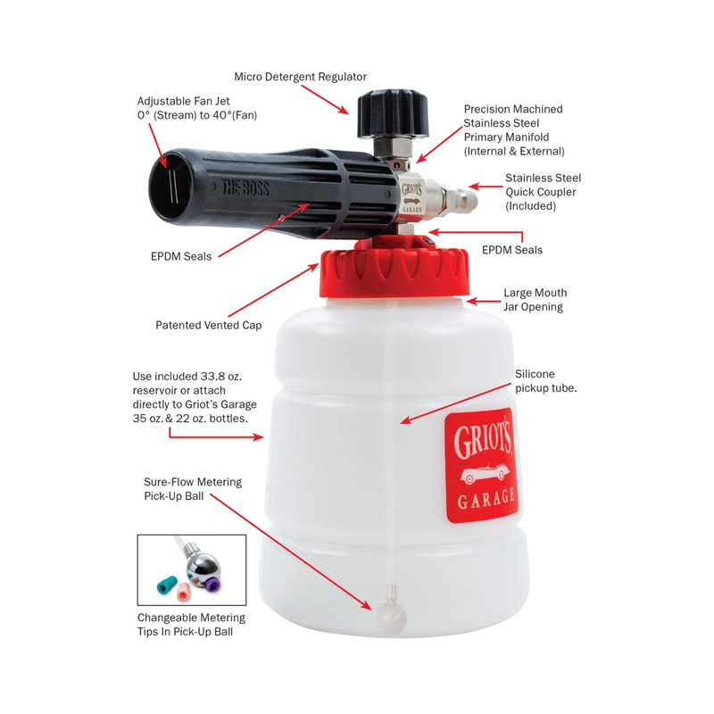 Griots Boss Foam Cannon