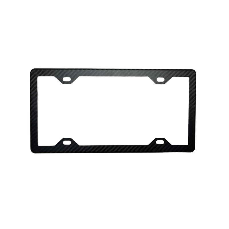 Carbon Fiber License Plate Frame