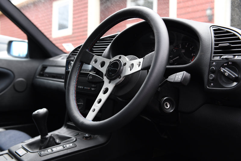 Renown Monaco Silver Motorsport Steering Wheel