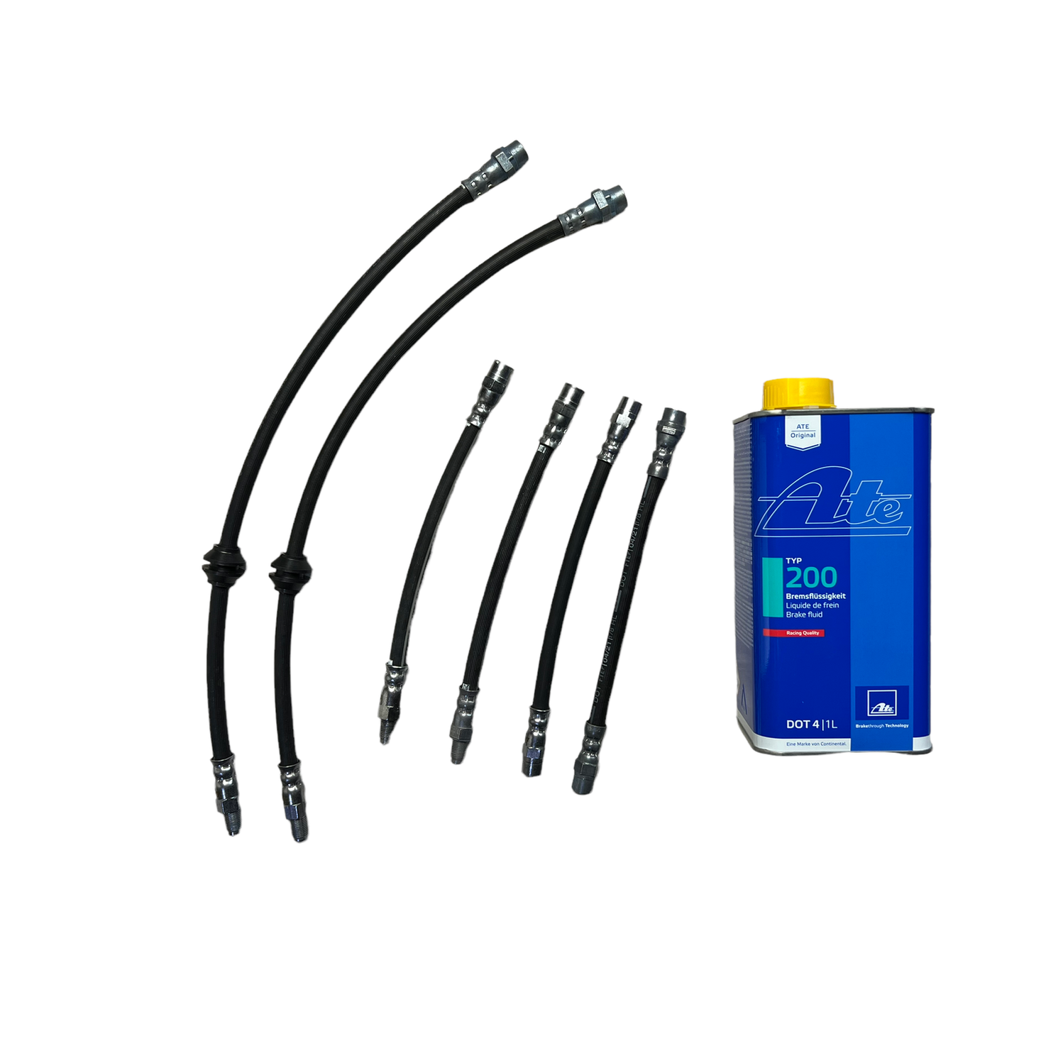 E36 Brake Line Kit — Race German
