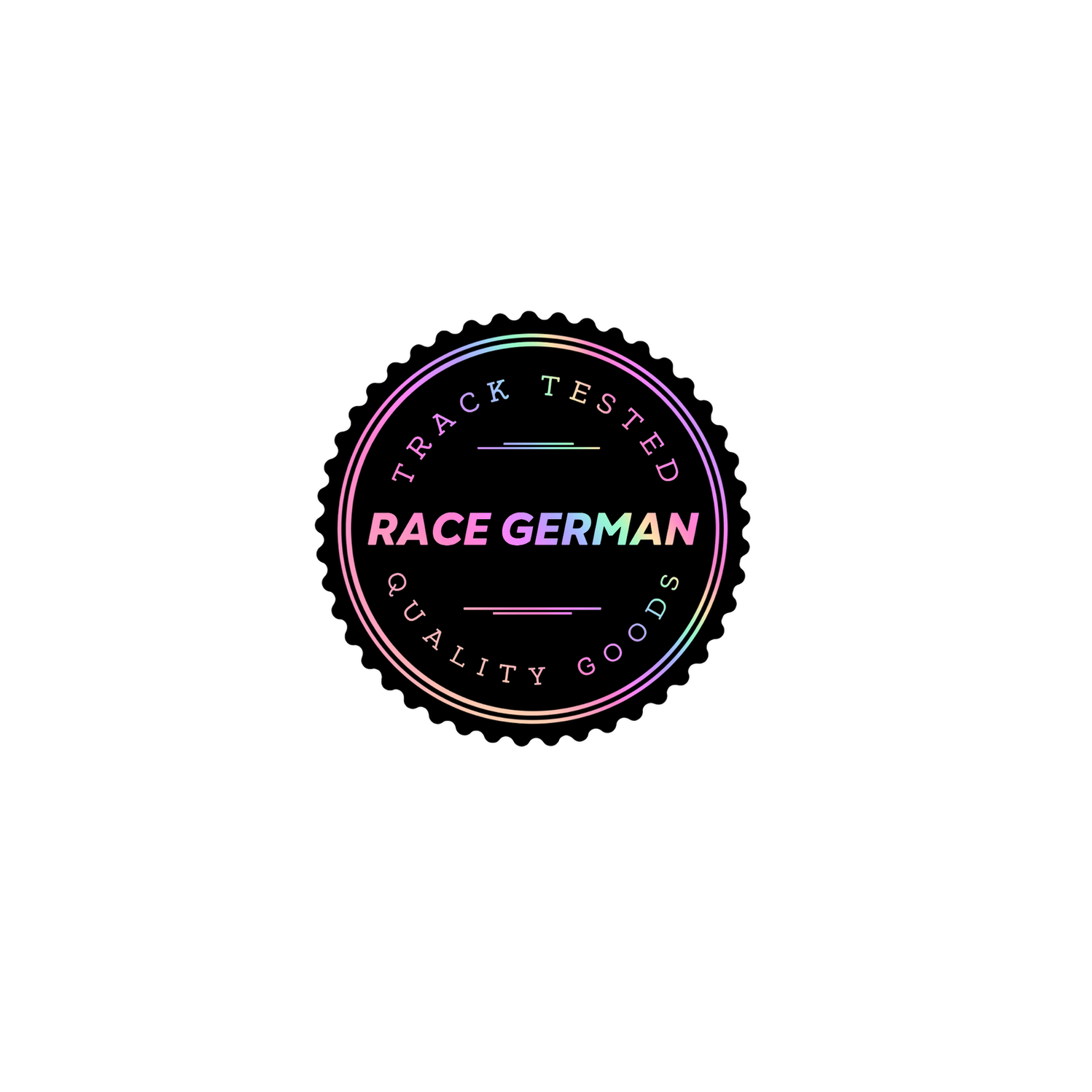 RG Vintage Logo Sticker — Race German