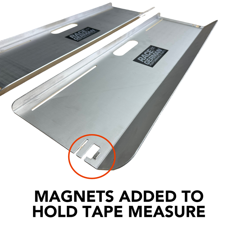 Aluminum Toe Racing Plates With Magnets