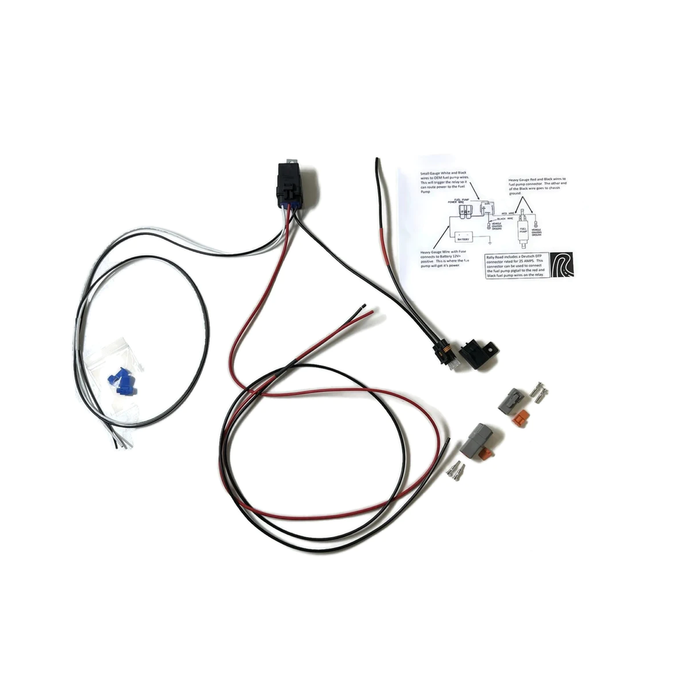 BMW Direct Wire Fuel Pump Relay Harness Kit — Race German