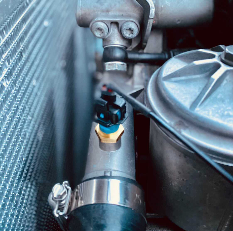 Tapped EZ Bleed Thermostat Housing With Coolant Sensor