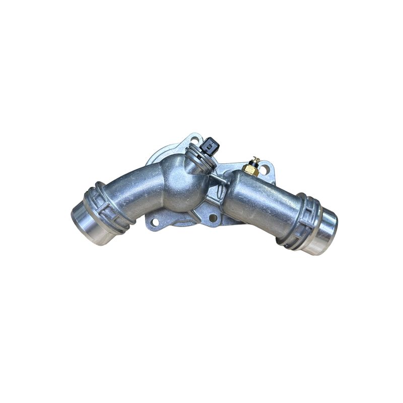 Tapped M52TU/M54 Aluminum Thermostat Housing with Coolant Sensor