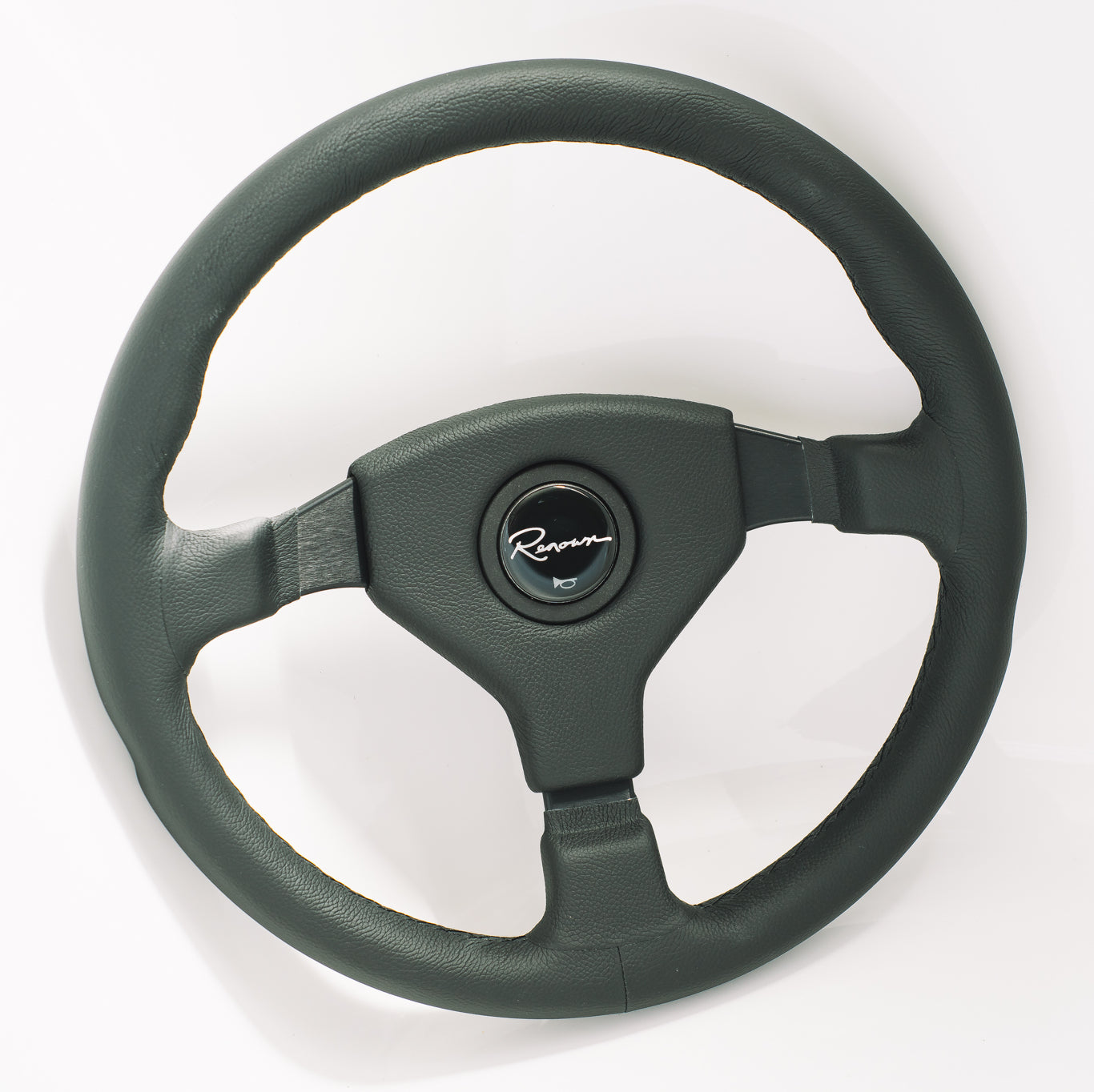 レナウン　RENOWN ステアリング　TTGレザー Renown Champion Horn Pad Leather Steering Wheel – Race German