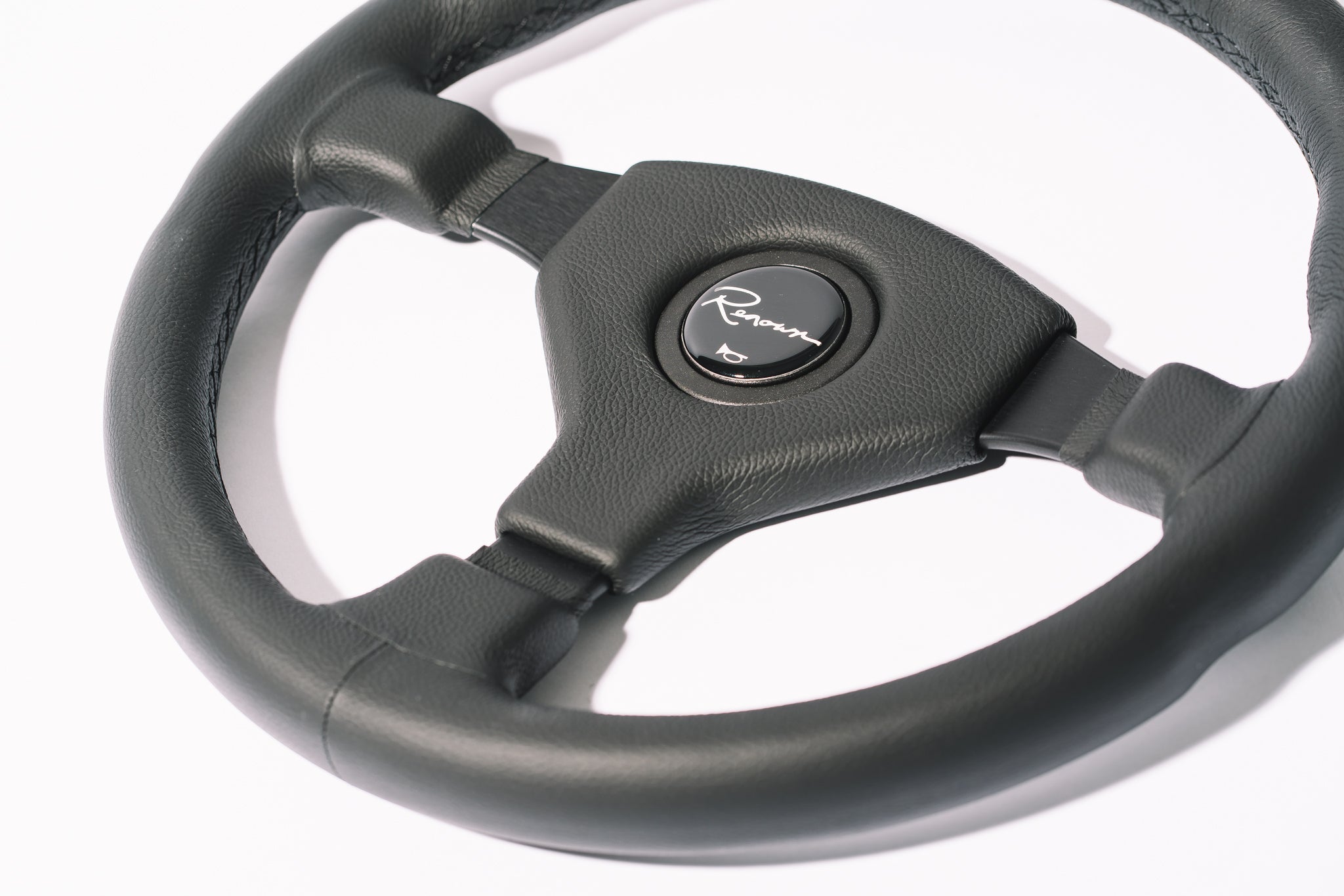 Renown Champion Horn Pad Leather Steering Wheel – Race German
